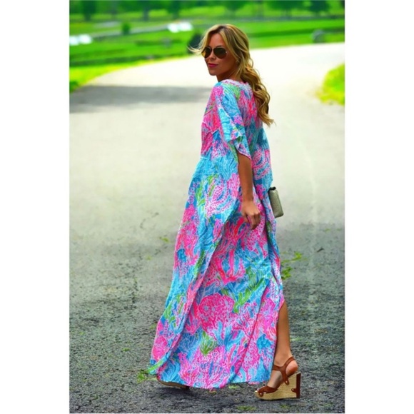 Lilly Pulitzer Coleman Maxi Let’s Cha Cha - Picture 2 of 16
